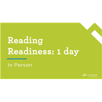 Reading Readiness: 1 day (In Person)