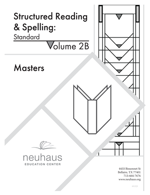 Structured Reading & Spelling Volume 2B Standard Masters
