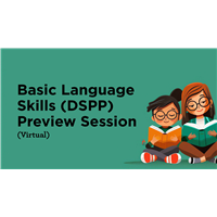 Basic Language Skills - Preview Session  - Virtual
