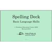 Spelling Deck