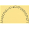 Yellow Alphabet Mat