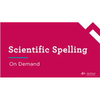 Scientific Spelling (On-demand)