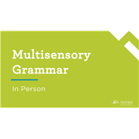 Multisensory Grammar (In Person)