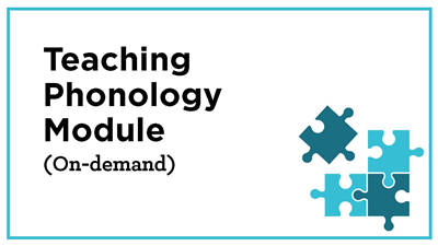 Teaching Phonology (On Demand)