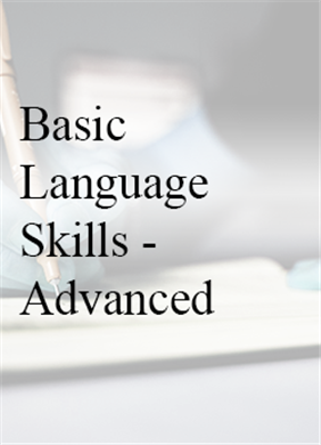 Basic Language Skills - Advanced (Level 2) - In House