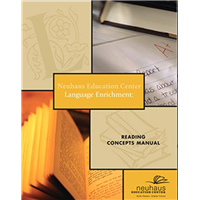 Language Enrichment Reading Concepts Manual Bundle