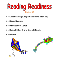 Reading Readiness: Kit 2 (Unlaminated)