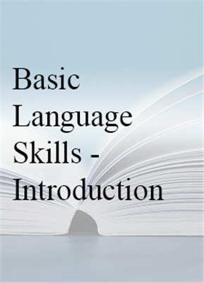Basic Language Skills - Introduction (Level 1) - In House
