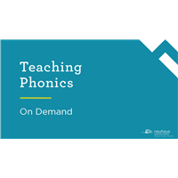 Teaching Phonics (On Demand)