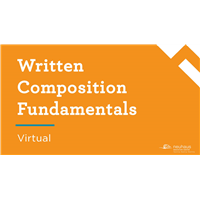 Written Composition Fundamentals (Virtual)