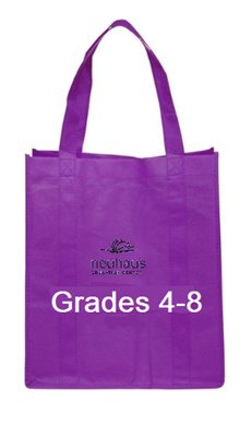 Tote Bag Purple Grades 4-8